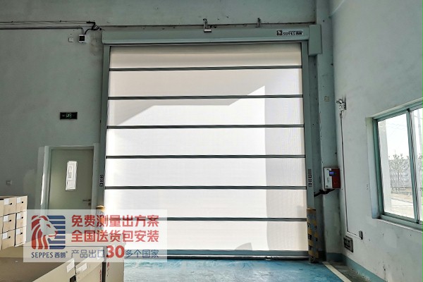 网格白的快速门