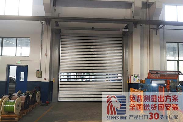 常州电气公司车间外用硬质快速门