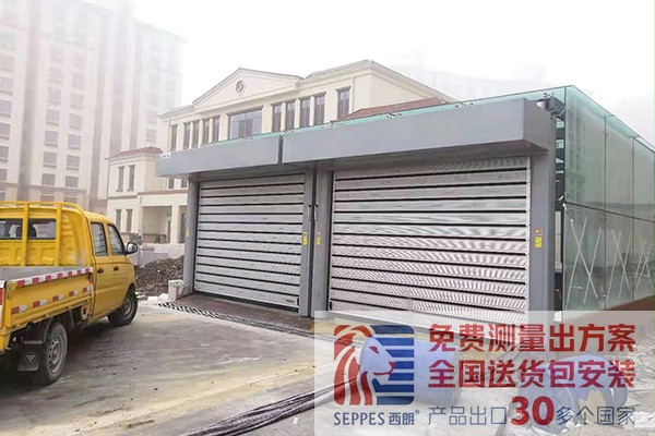 车库出入口硬质快速门项目