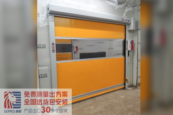 洁净室通道快速门项目