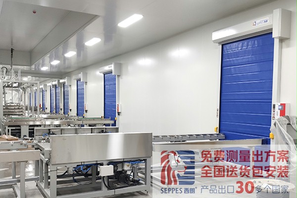 正大青春宝车间快速门 正大青春宝车间快速门