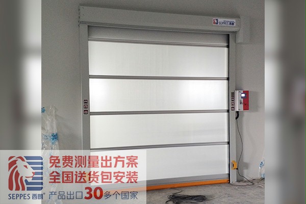 无锡汽车配件仓储车间快速门项目