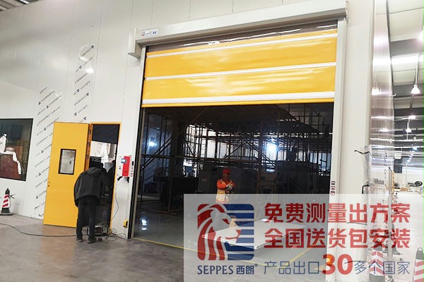 南京某纺织机械车间快速卷帘门