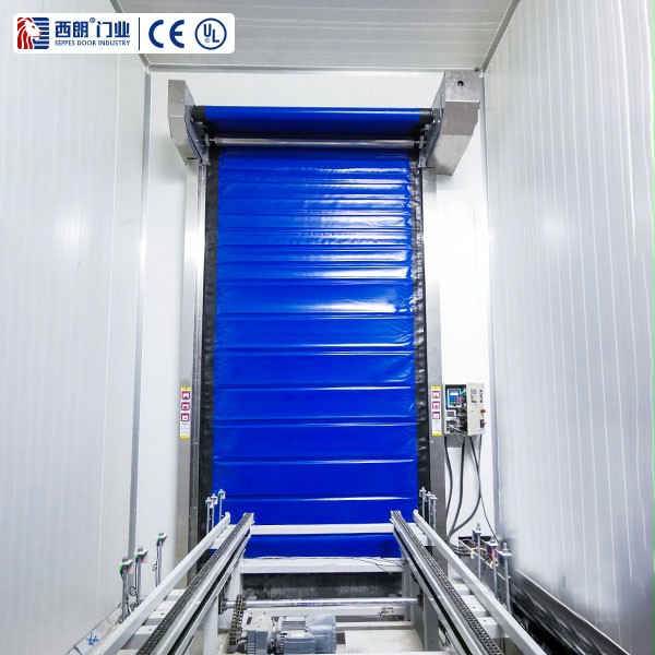 西朗门业冷库快速卷帘门 西朗门业冷库快速卷帘门