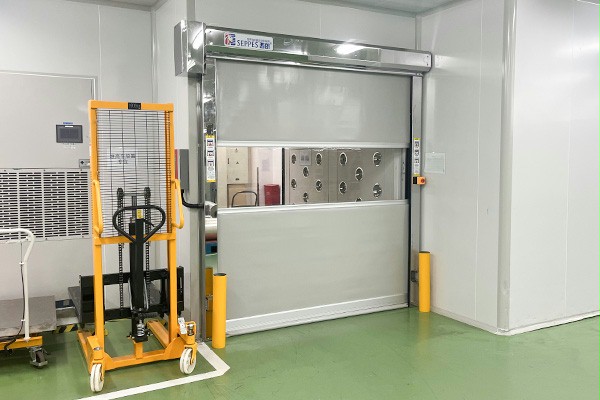 西朗门业不锈钢快速卷帘门